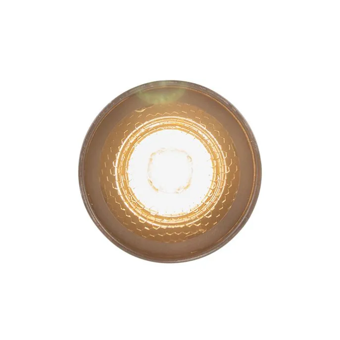 Design-Aufbaustrahler schwarz GU10 50mm - Tubo Honey