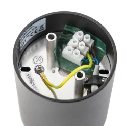 Design-Aufbaustrahler schwarz GU10 50mm - Tubo Honey