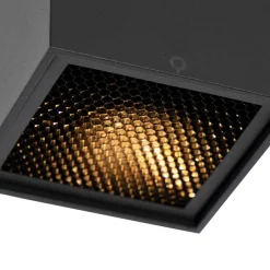 Design-Aufbaustrahler schwarz GU10 50mm - Qubo Honey
