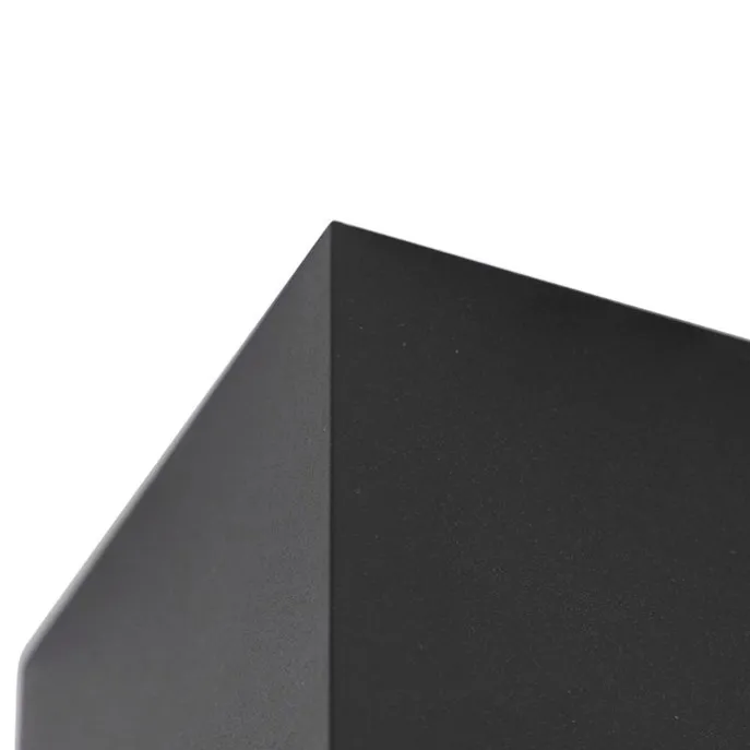 Design-Aufbaustrahler schwarz GU10 50mm - Qubo Honey