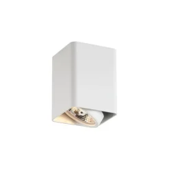 Design-Aufbaustrahler Weiß GU10 70mm dreh- und schwenkbar - Vox