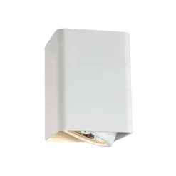 Design-Aufbaustrahler Weiß GU10 70mm dreh- und schwenkbar - Vox