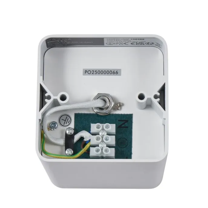 Design-Aufbaustrahler Weiß GU10 70mm dreh- und schwenkbar - Vox