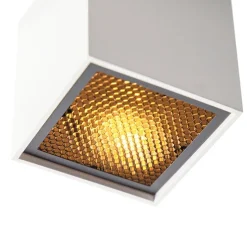 Design-Aufbaustrahler weiß GU10 50mm - Qubo Honey