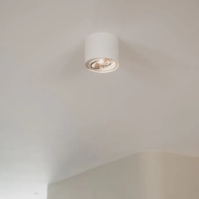 Design-Aufbaustrahler weiß GU10 111mm - Impact