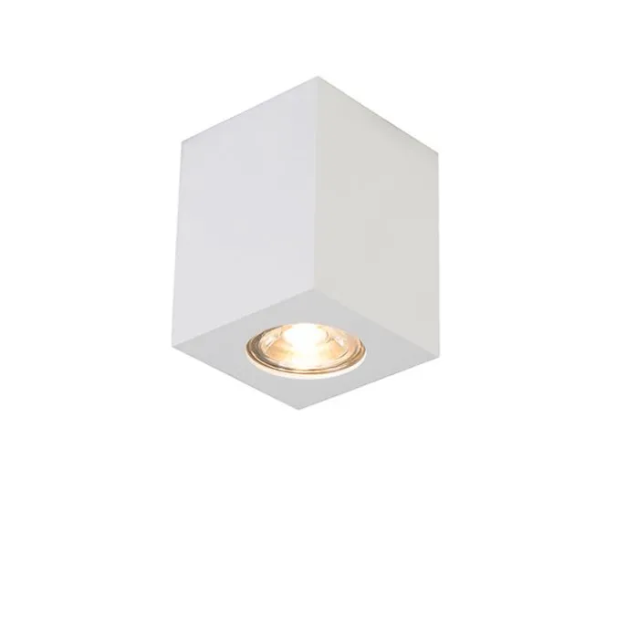 Design-Aufbaustrahler weiß GU10 50mm - Quba 2