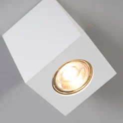 Design-Aufbaustrahler weiß GU10 50mm - Quba 2