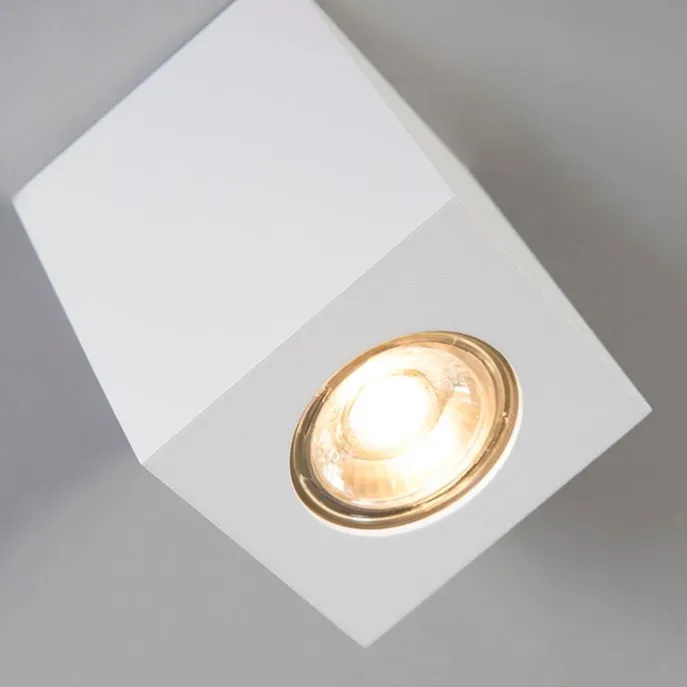 Design-Aufbaustrahler weiß GU10 50mm - Quba 2