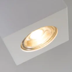 Design-Aufbaustrahler weiß GU10 50mm - Quba 2