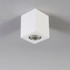 Design-Aufbaustrahler weiß GU10 50mm - Quba 2