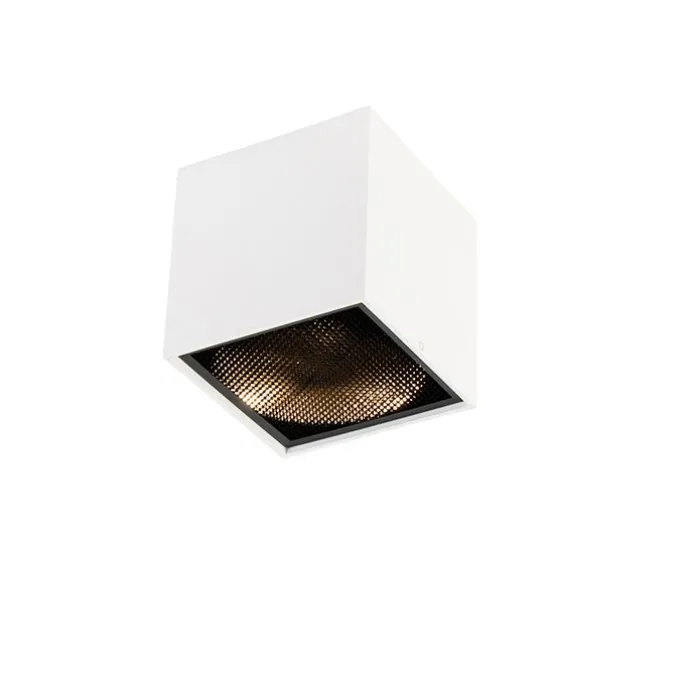 Design-Aufbaustrahler weiß GU10 111mm - Box Honey