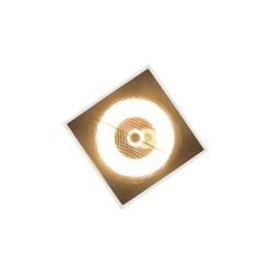 Design-Aufbaustrahler weiß GU10 111mm - Box Honey