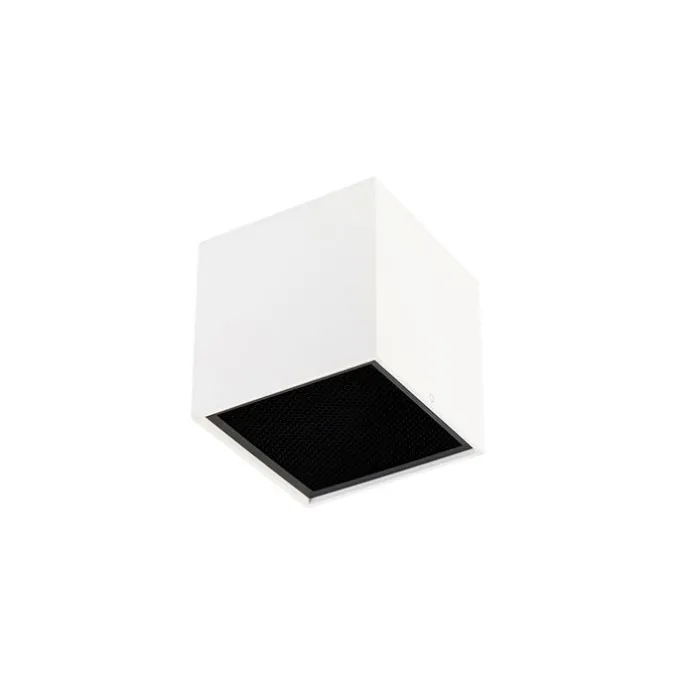 Design-Aufbaustrahler weiß GU10 111mm - Box Honey