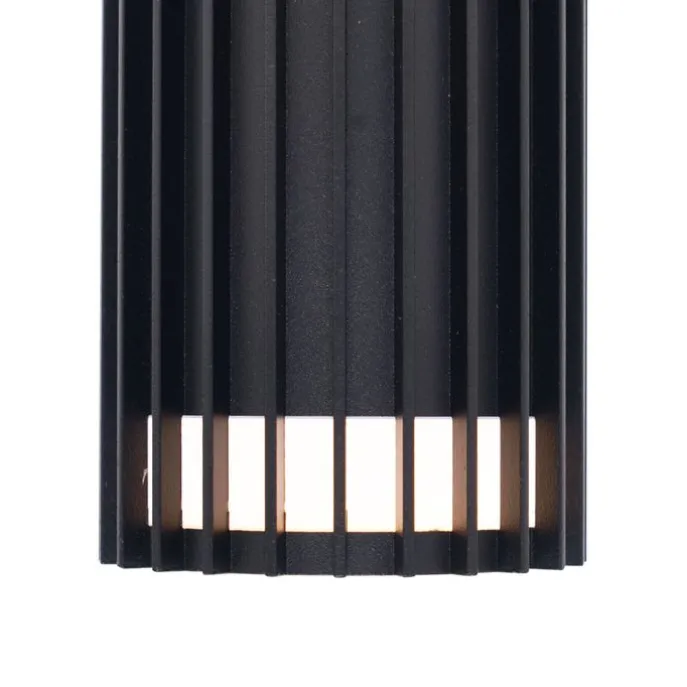 Design-Deckenleuchte für den Außenbereich schwarz IP44 - Boris