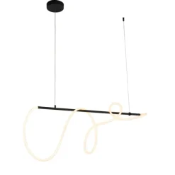 Design-Hängelampe schwarz inkl. LED 3-stufig dimmbar - Danisha