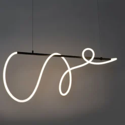 Design-Hängelampe schwarz inkl. LED 3-stufig dimmbar - Danisha