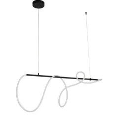 Design-Hängelampe schwarz inkl. LED 3-stufig dimmbar - Danisha