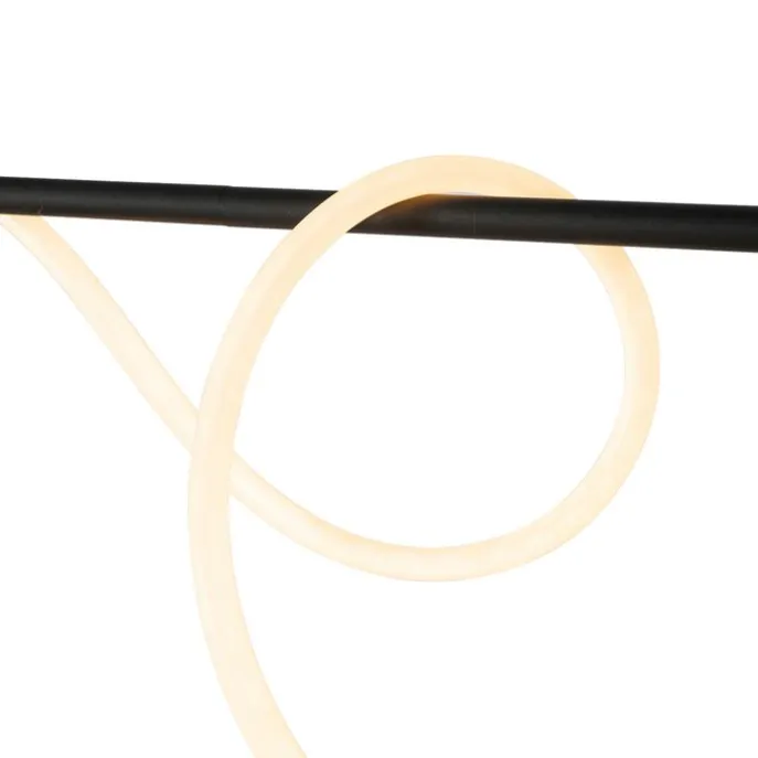 Design-Hängelampe schwarz inkl. LED 3-stufig dimmbar - Danisha