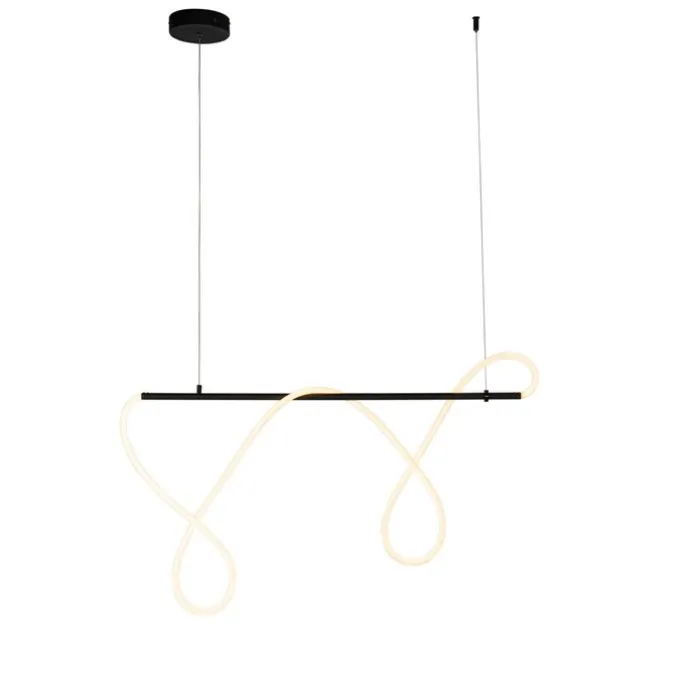 Design-Hängelampe schwarz inkl. LED 3-stufig dimmbar - Danisha