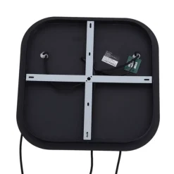 Design-Hängelampe schwarz mit Rauchglas 3-flammig - Gus