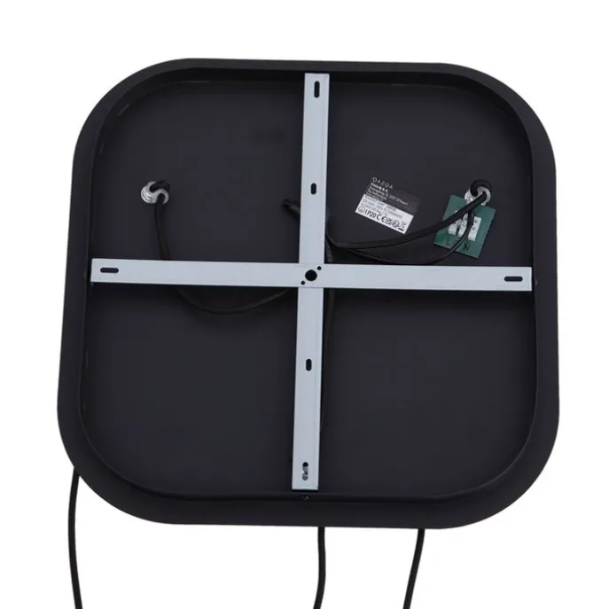 Design-Hängelampe schwarz mit Rauchglas 3-flammig - Gus