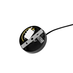 Design-Hängelampe schwarz mit goldenem Glas – Bert