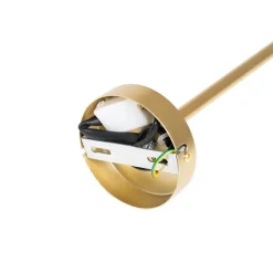 Design-Hängelampe Schwarz mit Gold 6-flammig - Sinem