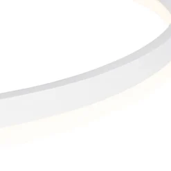 Design-Hängelampe weiß 60 cm inkl. LED 3-stufig dimmbar - Anello