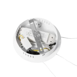 Design-Hängelampe weiß 60 cm inkl. LED 3-stufig dimmbar - Anello