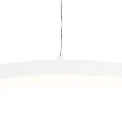 Design-Hängelampe weiß 60 cm inkl. LED 3-stufig dimmbar - Anello
