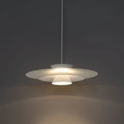 Design-Hängelampe weiß inkl. LED 3-stufig dimmbar - Pauline