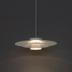 Design-Hängelampe weiß inkl. LED 3-stufig dimmbar - Pauline