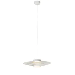 Design-Hängelampe weiß inkl. LED 3-stufig dimmbar - Pauline