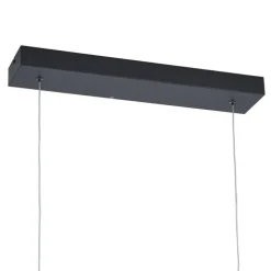 Design-Hängelampe X Schwarz mit Gold inkl. LED 3-Stufen-Dimmbar - Joy