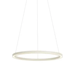 Design-Hängeleuchte Beige 60cm inkl. LED 3-Stufen-Dimmbar - Girello