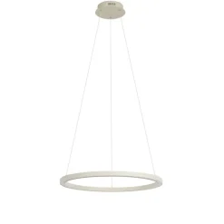 Design-Hängeleuchte Beige 60cm inkl. LED 3-Stufen-Dimmbar - Girello