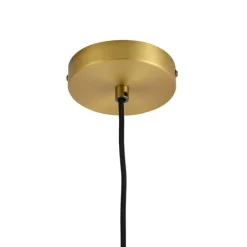 Design-Hängeleuchte Bronze mit Klarglas - Domo