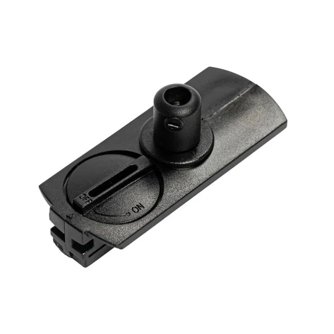 Design-Hängeleuchte Dunkelbronze inkl. Schienenadapter 1-phasig - Iconic Tubo