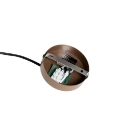 Design-Hängeleuchte Dunkelbronze mit doppeltem Schirm - Pua