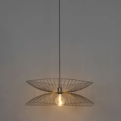 Design-Hängeleuchte Dunkelbronze mit doppeltem Schirm - Pua