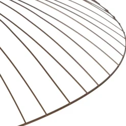 Design-Hängeleuchte Dunkelbronze mit doppeltem Schirm - Pua