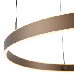 Design-Hängeleuchte Dunkelbronze 3-Stufen-Dimmbar - Titmus