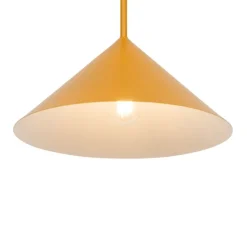Design-Hängeleuchte Gelb Dreieck - Triangolo
