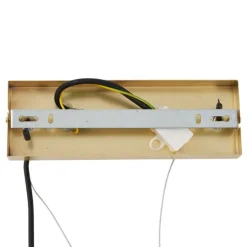 Design-Hängeleuchte Gold mit Regenbogen-Glas 8-flammig - Uvas