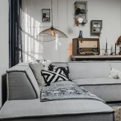 Design-Hängeleuchte Messingdraht 64cm - Pia