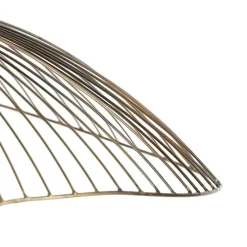 Design-Hängeleuchte Messingdraht 64cm - Pia