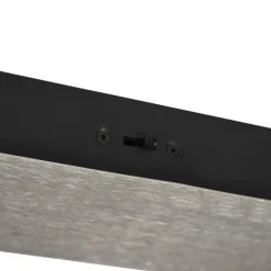 Design-Hängeleuchte schwarz mit Silber inkl. LED Dimmbar - Blaze