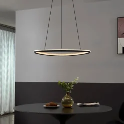 Design-Hängeleuchte schwarz 3-Stufen-Dimmbar - Organico