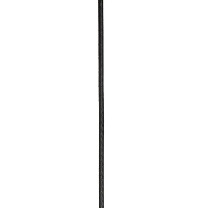 Design-Hängeleuchte schwarz mit doppeltem Schirm 66 cm - Pua