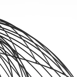 Design-Hängeleuchte schwarz mit doppeltem Schirm 66 cm - Pua